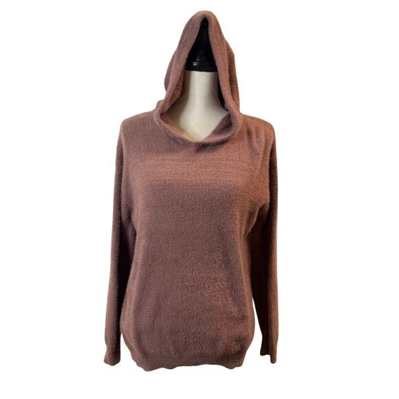 Volcom Women’s Mauve Fuzzy Hoodie Size XS - Picture 1 of 5